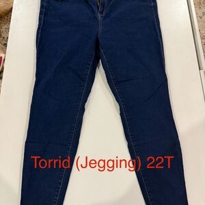 Torrid Dark Blue Women's Jeggings